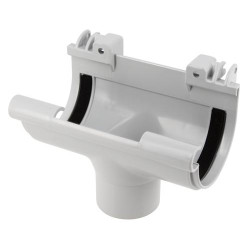 Naissance centrale à joint TECHTAN®, gouttière demi-ronde