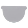 Fond symétrique de gouttière/naissance TECHTAN®, pour demi-ronde