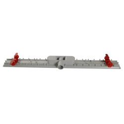 Caniveau douche faible hauteur s/gr+natte d40
