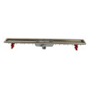 Caniveau douche faible hauteur s/gr+natte d40