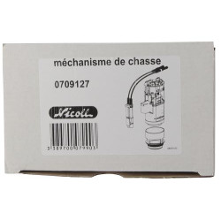 Mécanisme de chasse double volume à double câble
