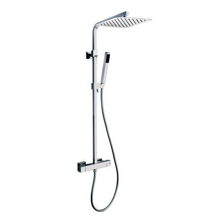Colonne de douche TANK 250 laiton, mitigeur thermostatique