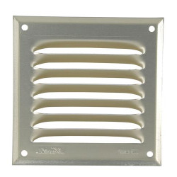 Grille persienne aluminium doré
