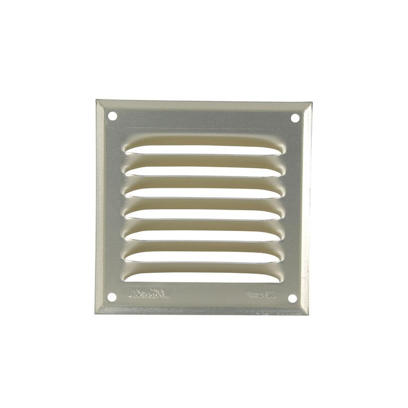 Grille persienne aluminium doré