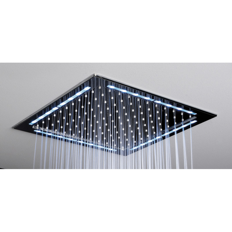 Rain light square version chromotherapie interrupteur
