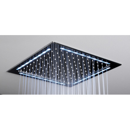 Rain light square version chromotherapie interrupteur