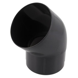 Coude esthétique TECHTAN® 45°, mâle-femelle, descente de gouttière