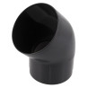 Coude esthétique TECHTAN® 45°, mâle-femelle, descente de gouttière
