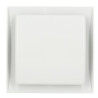 Grille d'aération design NEOLIA® spéciale gaz, blanche, en PVC