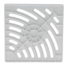 Grille PVC blanc 100