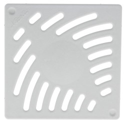 Grille PVC blanc 100