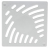 Grille PVC blanc 100