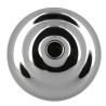 Pomme de douche Ø 120 mm avec galerie, laiton chromé, raccord femelle G 1/2, débit 13,2 l/min