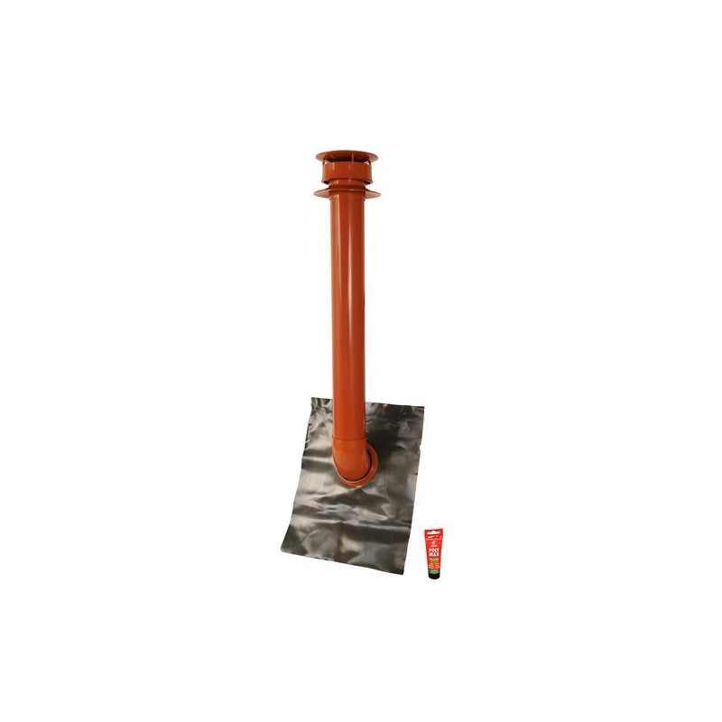 Extracteur statique terracotta etanch-45x50