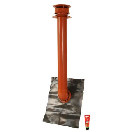 Extracteur statique terracotta etanch-45x50