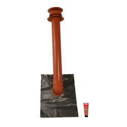 Extracteur statique terracotta etanch-45x50