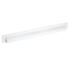 Déflecteur extérieur pour mortaise 380 x 34, couleur blanc