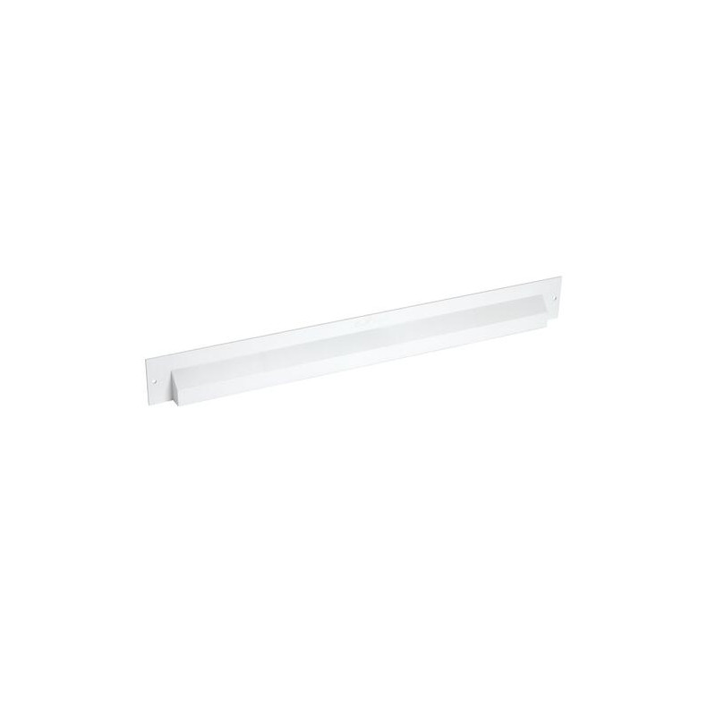 Déflecteur extérieur pour mortaise 380 x 34, couleur blanc