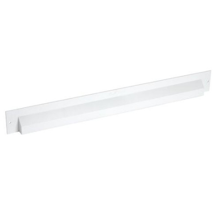 Déflecteur extérieur pour mortaise 380 x 34, couleur blanc