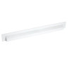 Déflecteur extérieur pour mortaise 380 x 34, couleur blanc