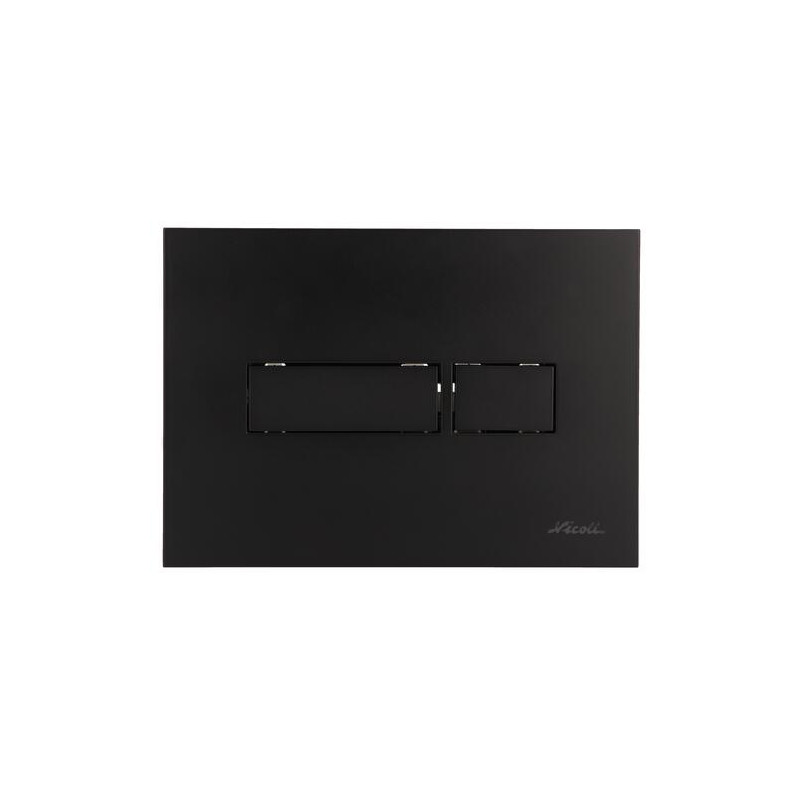REC Plaque de commande noir mat