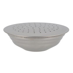 Pomme de douche Ø 80 mm sans galerie, laiton chromé, raccord G 1/2, débit 12,1 l/min