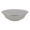 Pomme de douche Ø 80 mm sans galerie, laiton chromé, raccord G 1/2, débit 12,1 l/min