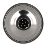 Pomme de douche Ø 80 mm sans galerie, laiton chromé, raccord G 1/2, débit 12,1 l/min
