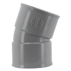 Coude 20°, femelle-femelle, à coller, en PVC