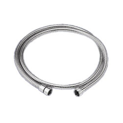 Flexible de douche double agrafage Flexifor laiton chromé conique embouts démontables G