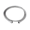 Flexible de douche double agrafage Flexifor laiton chromé conique embouts démontables G