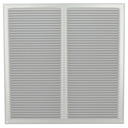 Grille persienne alu gris moustiquaire
