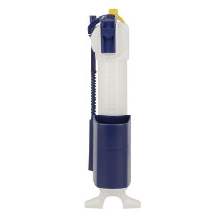 Robinet flotteur silencieux, alimentation latérale G 3/8'', mamelon laiton, robinet flotteur silencieux (classe 2)