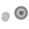 Grille inox + tube plongeur + culot