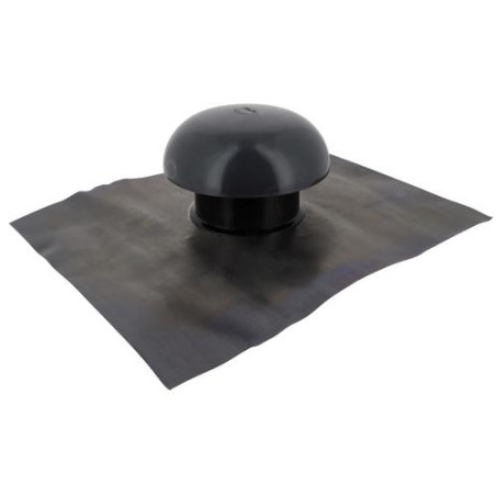 Chapeau ventilation col.etanch. anthracite