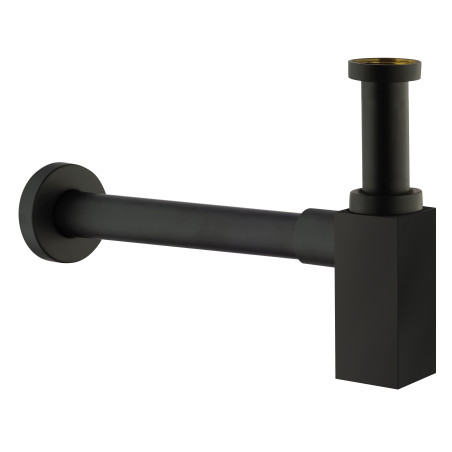 Siphon carré luxe+tubulure, réf. 284PZ
