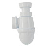 Siphon de lavabo plastique, sortie joint conique, Ø 32 mm
