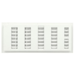 Grille men.rect.a fermeture 100