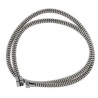 Flexible de douche métallo-plastique 1,50 m, conique, raccords G 1/2 - G 1/2, finition chromée