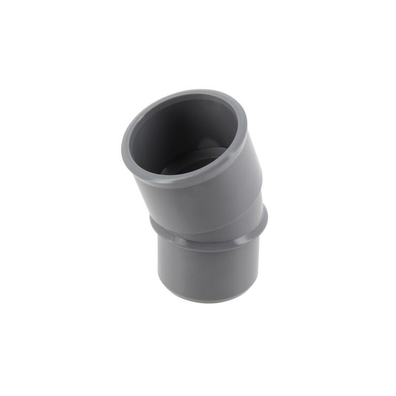 Coude 20°, mâle-femelle, à coller, en PVC