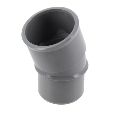 Coude 20°, mâle-femelle, à coller, en PVC