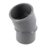 Coude 20°, mâle-femelle, à coller, en PVC