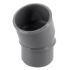 Coude 20°, mâle-femelle, à coller, en PVC