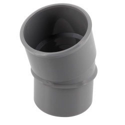 Coude 20°, mâle-femelle, à coller, en PVC