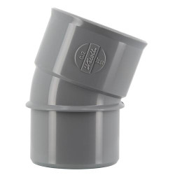 Coude 20°, mâle-femelle, à coller, en PVC