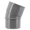 Coude 20°, mâle-femelle, à coller, en PVC