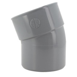 Coude 20°, mâle-femelle, à coller, en PVC
