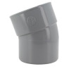 Coude 20°, mâle-femelle, à coller, en PVC