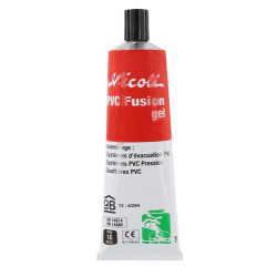 Colle PVC Fusion gel, tube de 13 ml, pour produits en PVC