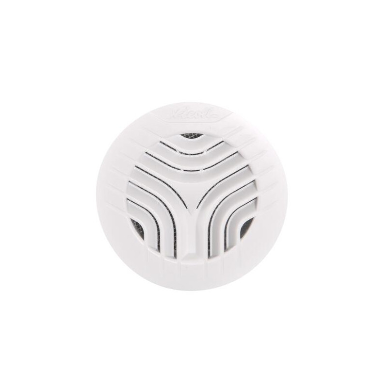 Grille d'aération ronde intérieure blanche, pour tube PVC, tuyau et gaine